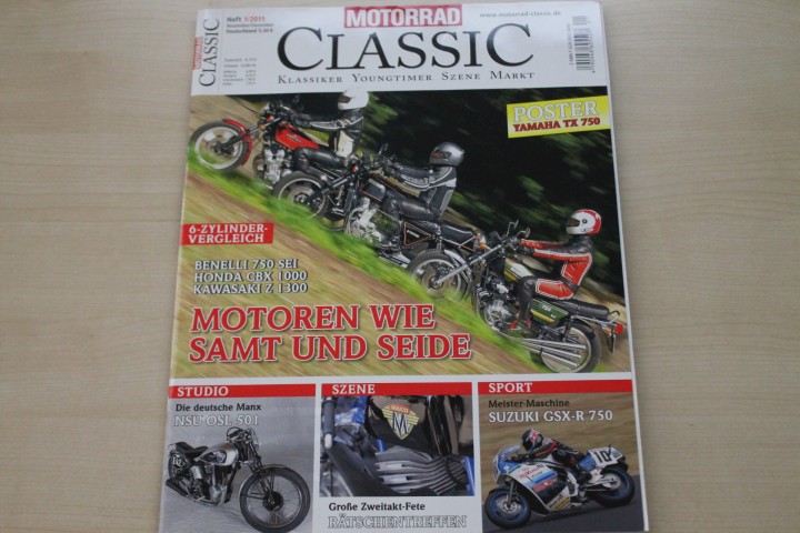 Deckblatt Motorrad Classic (01/2011)